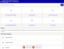Tablet Screenshot of globalnamdhariengineers.com